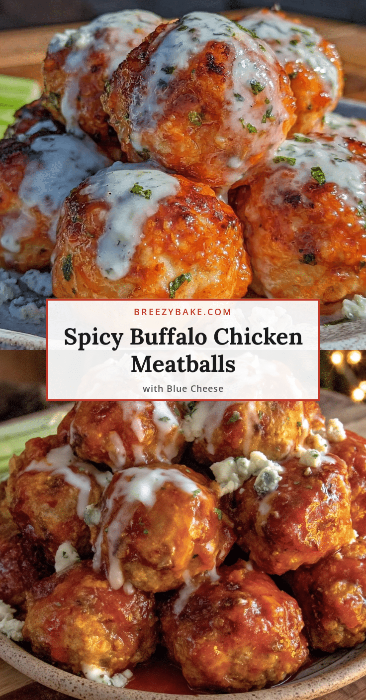 buffalo chicken meatballs recipe