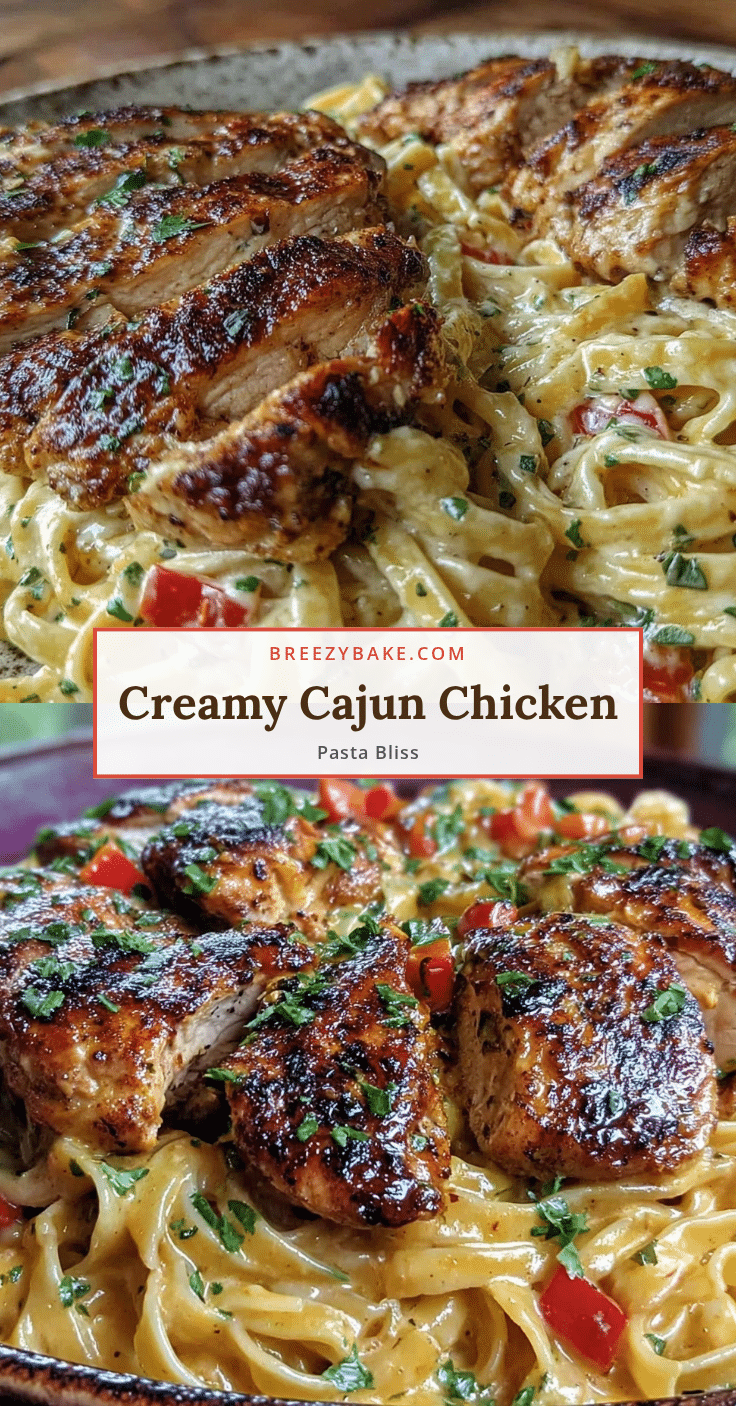 Cajun chicken pasta recipe