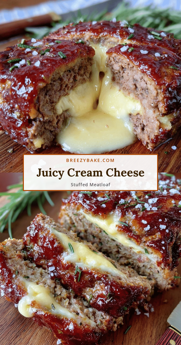cream cheese stuffed meatloaf recipe