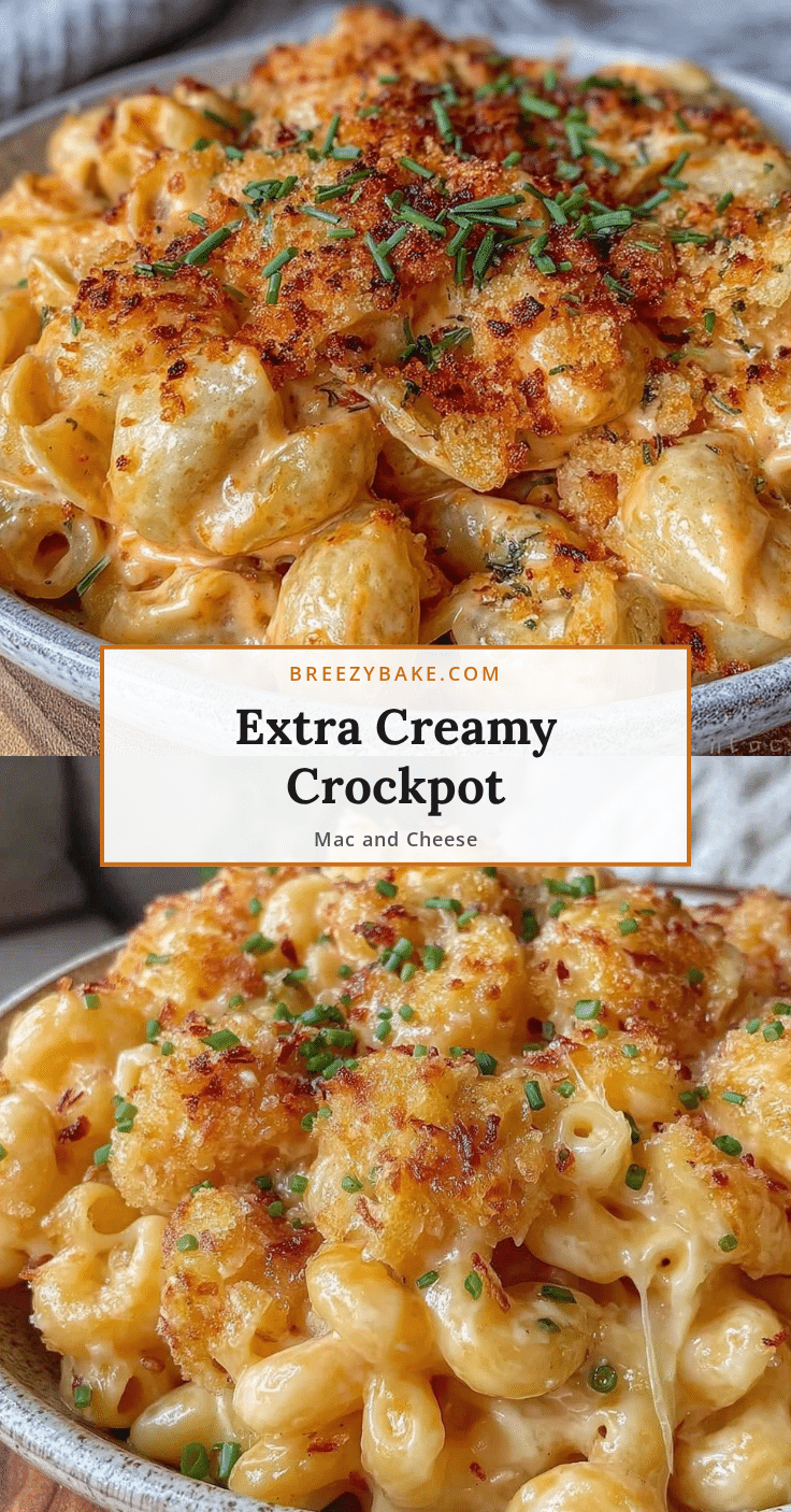 creamy crockpot mac and cheese recipe