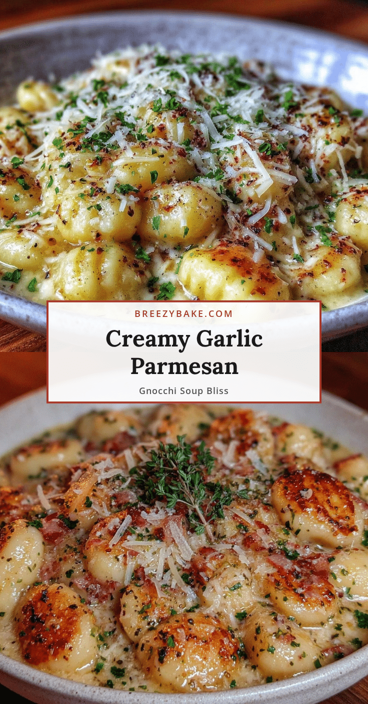 creamy garlic parmesan gnocchi soup recipe