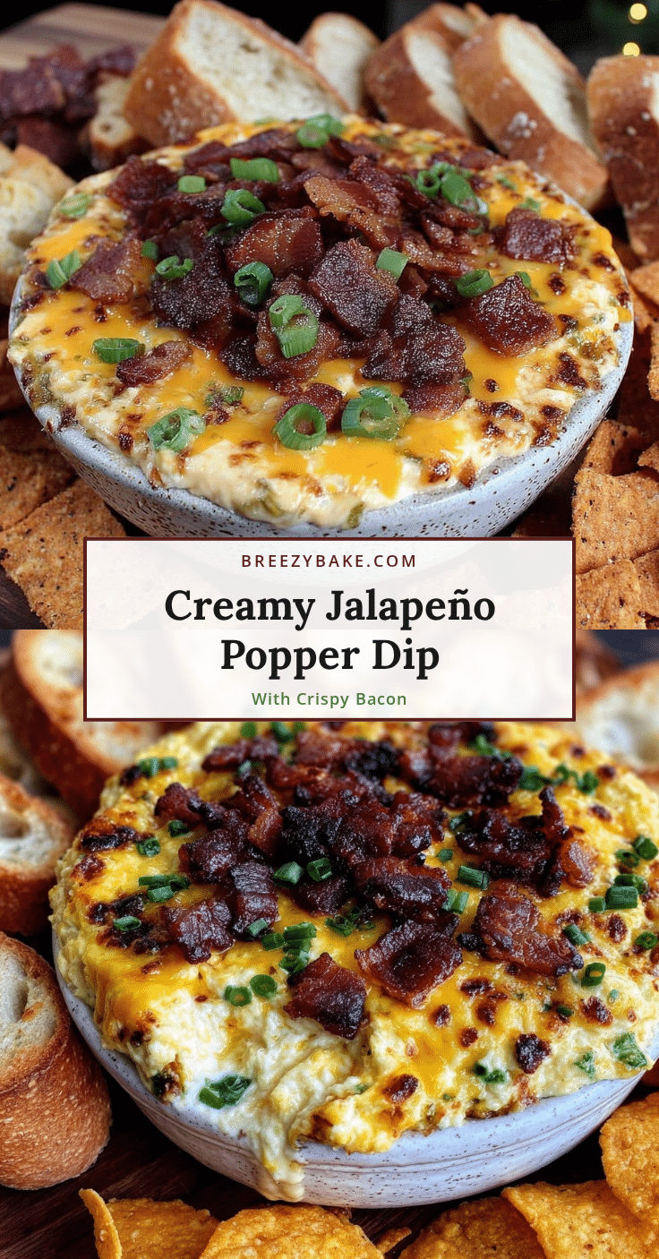 creamy jalapeño popper dip recipe