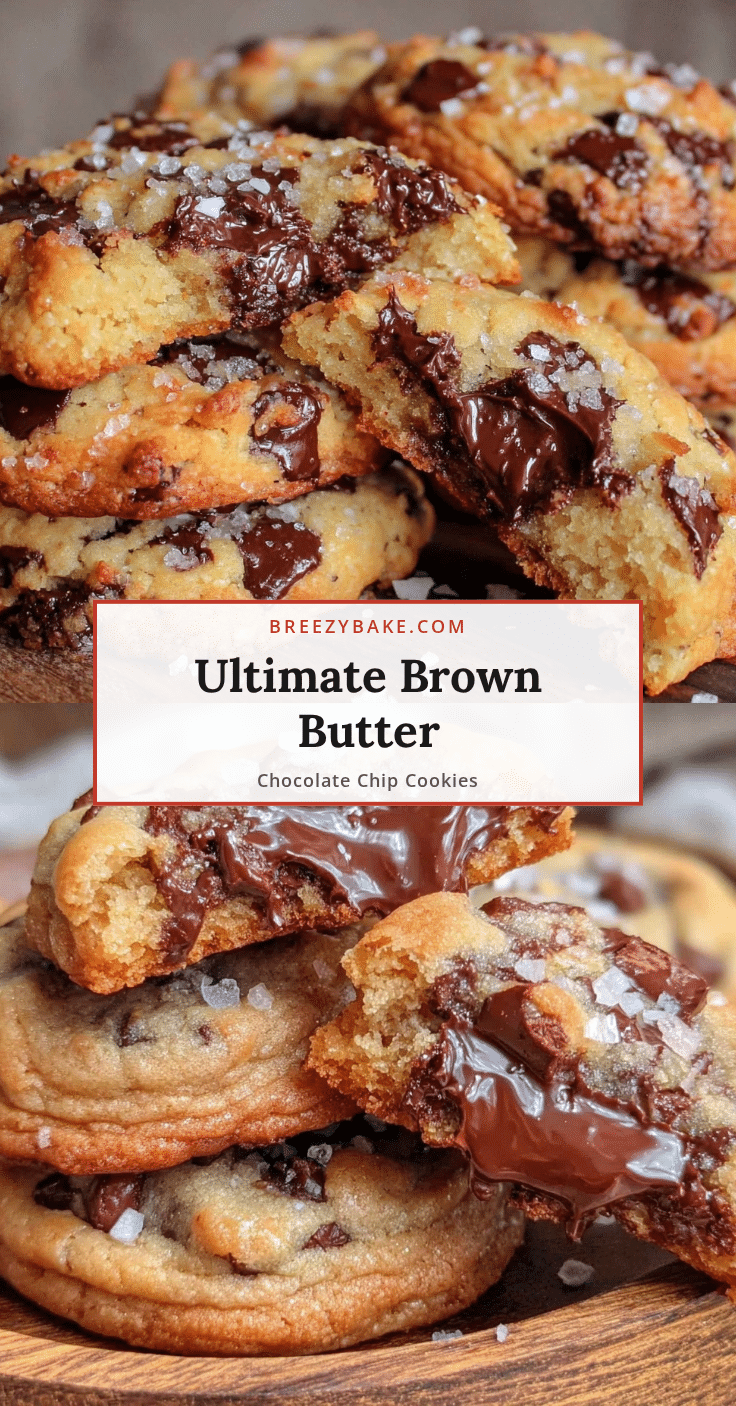 crispy brown butter chocolate chip cookies recipe