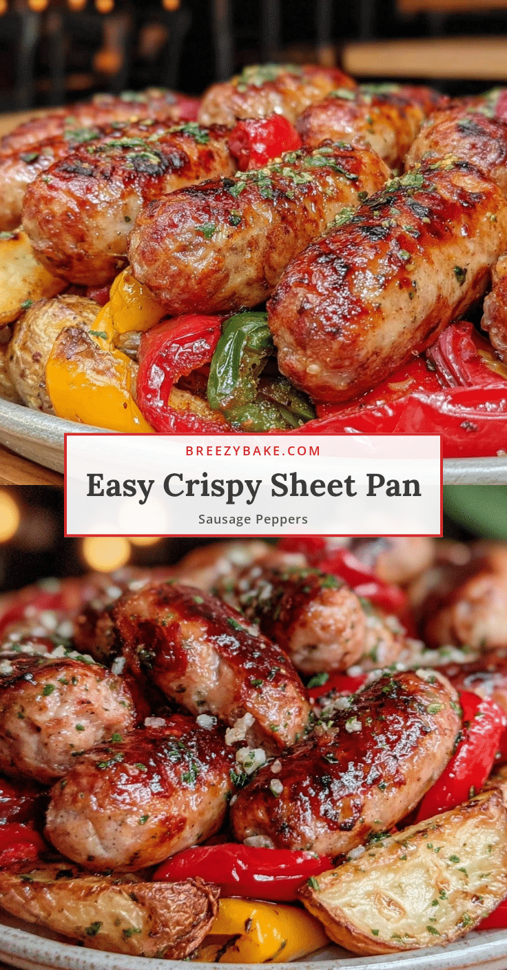 crispy sheet pan sausage and peppers with potatoes recipe