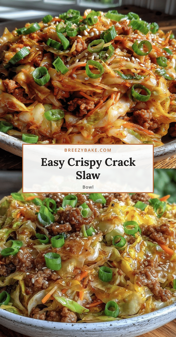 Easy Crispy Crack Slaw recipe