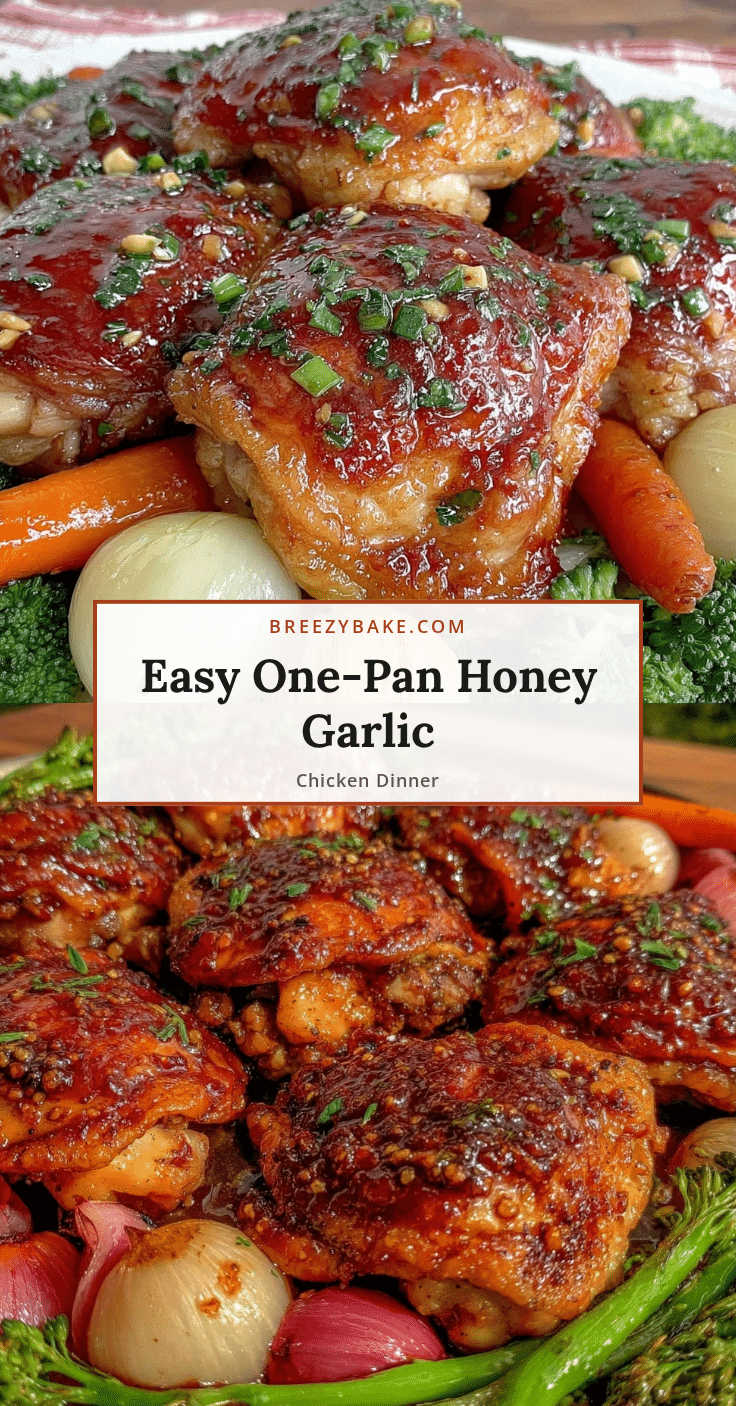 easy one-pan honey garlic chicken recipe