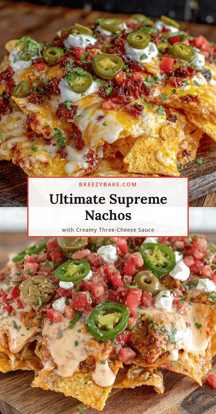 Flavorful Supreme Nachos recipe