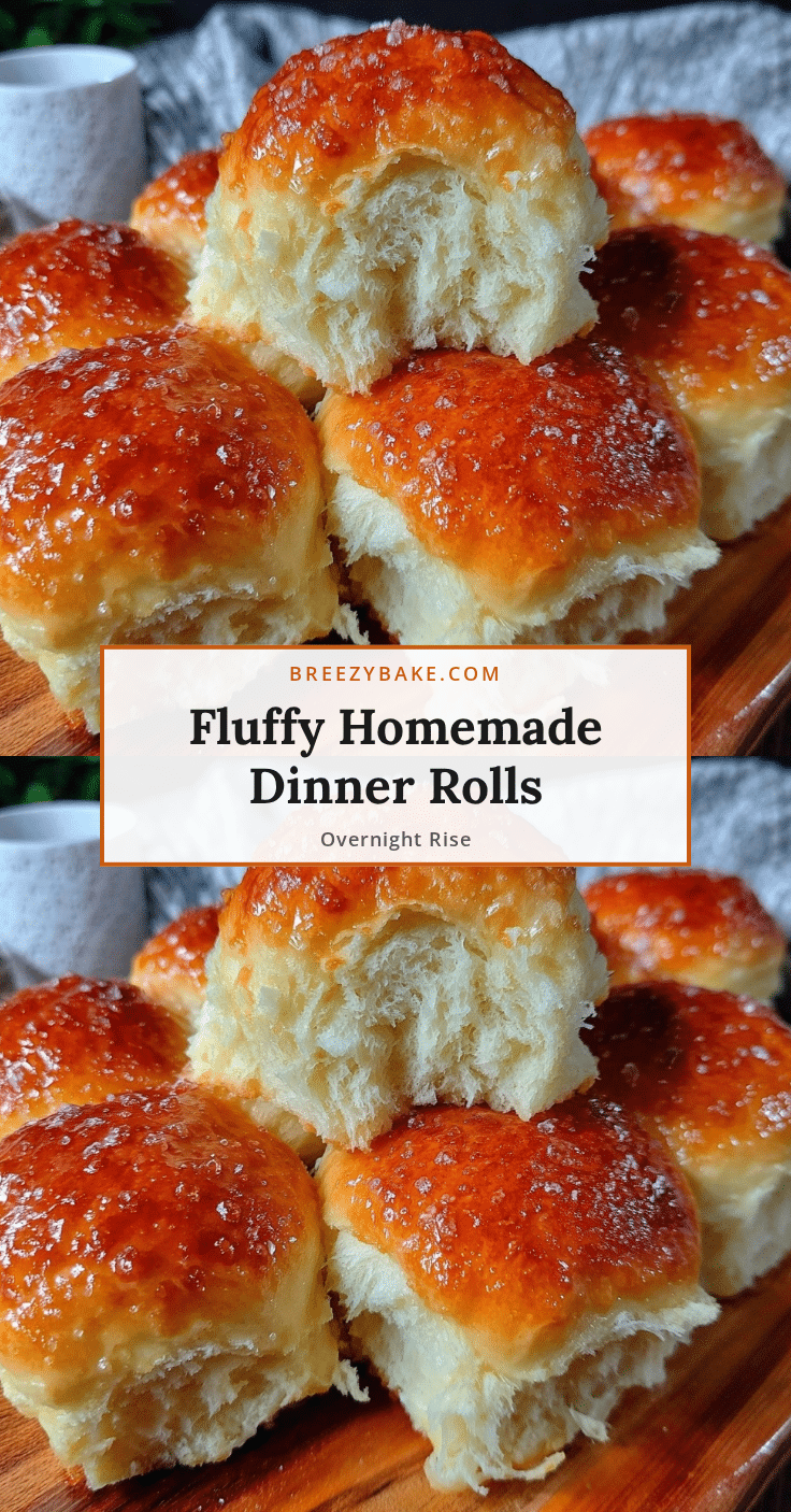 fluffy homemade dinner rolls recipe