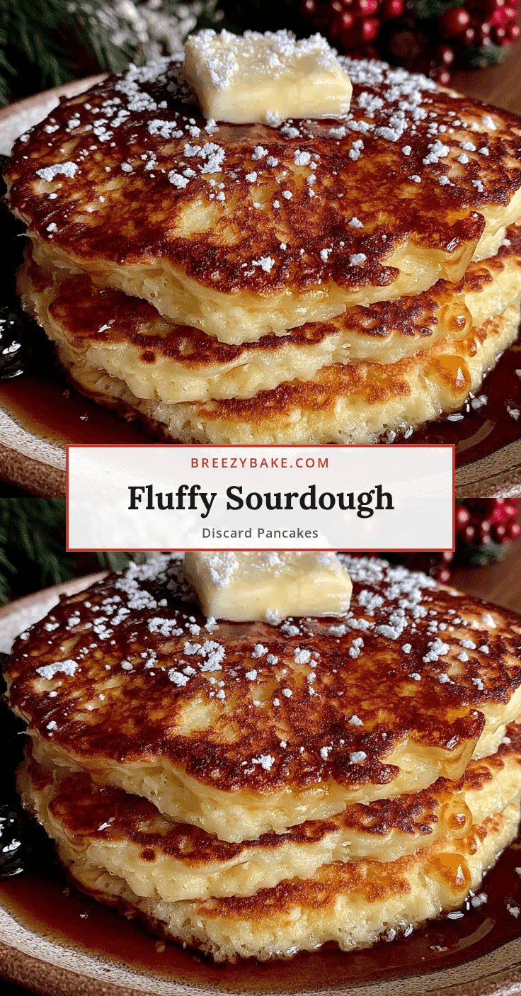 fluffy sourdough discard pancakes recipe