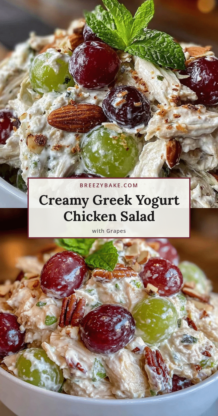 fresh Greek yogurt chicken salad recipe