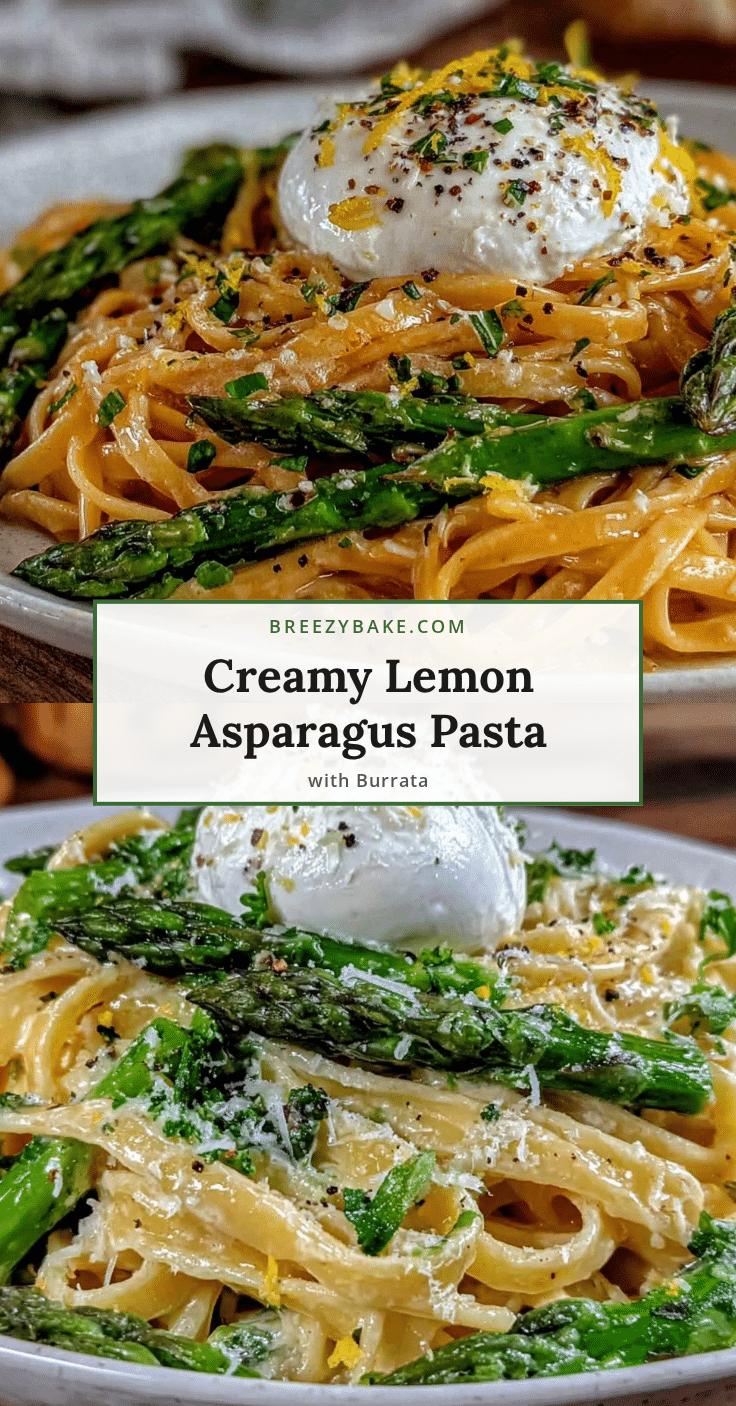 fresh lemon asparagus pasta recipe