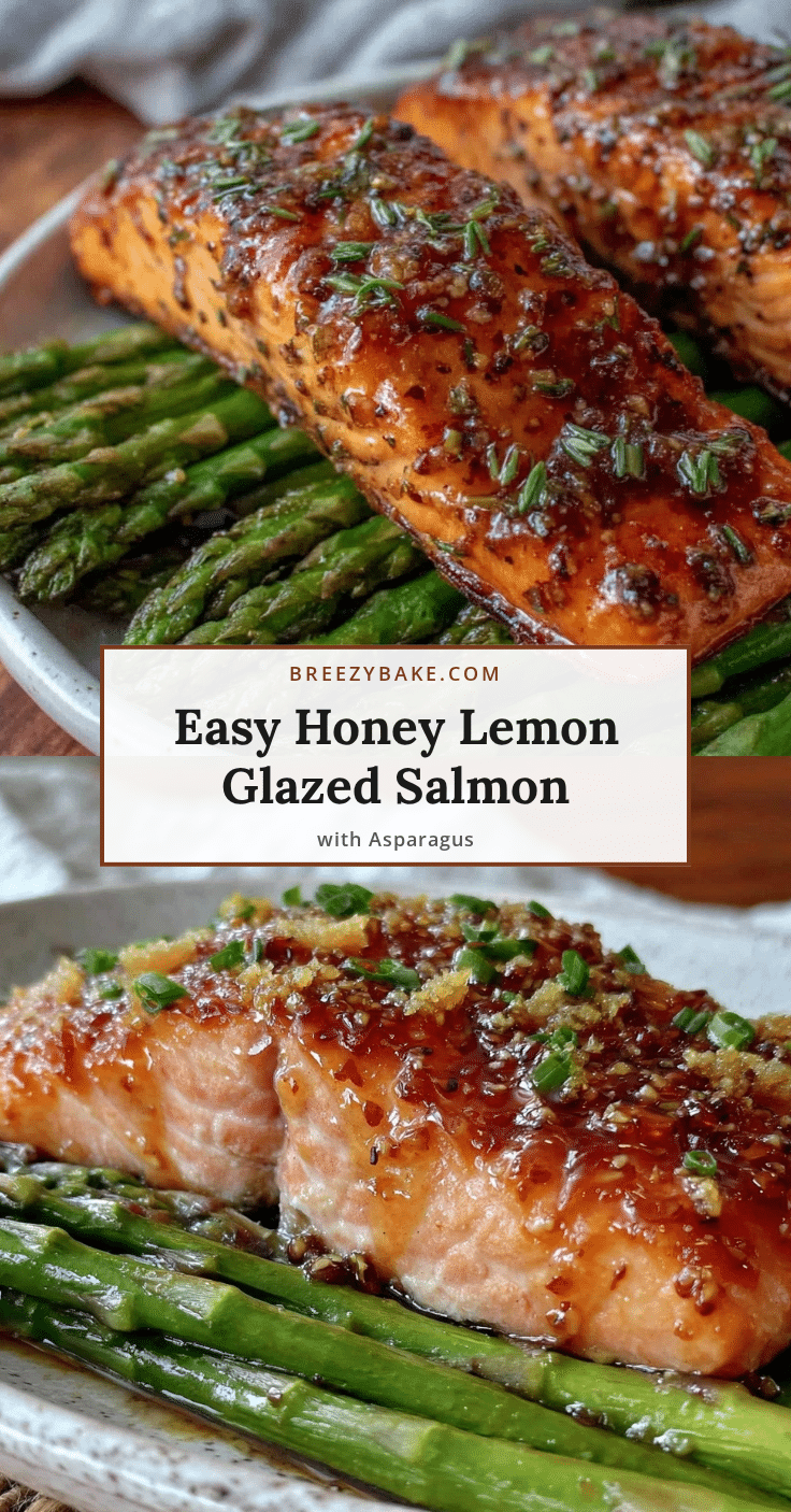 honey lemon glazed salmon recipe