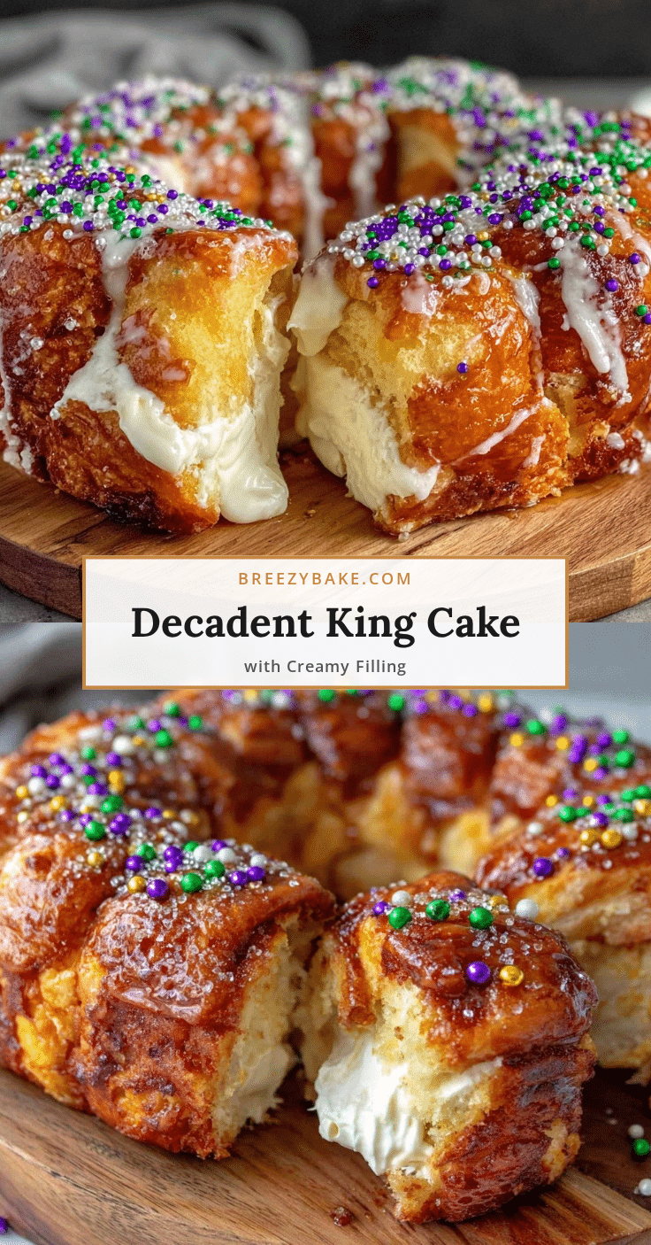king cake cream cheese filling recipe