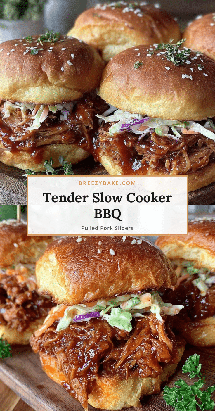 slow cooker bbq pulled pork sliders recipe