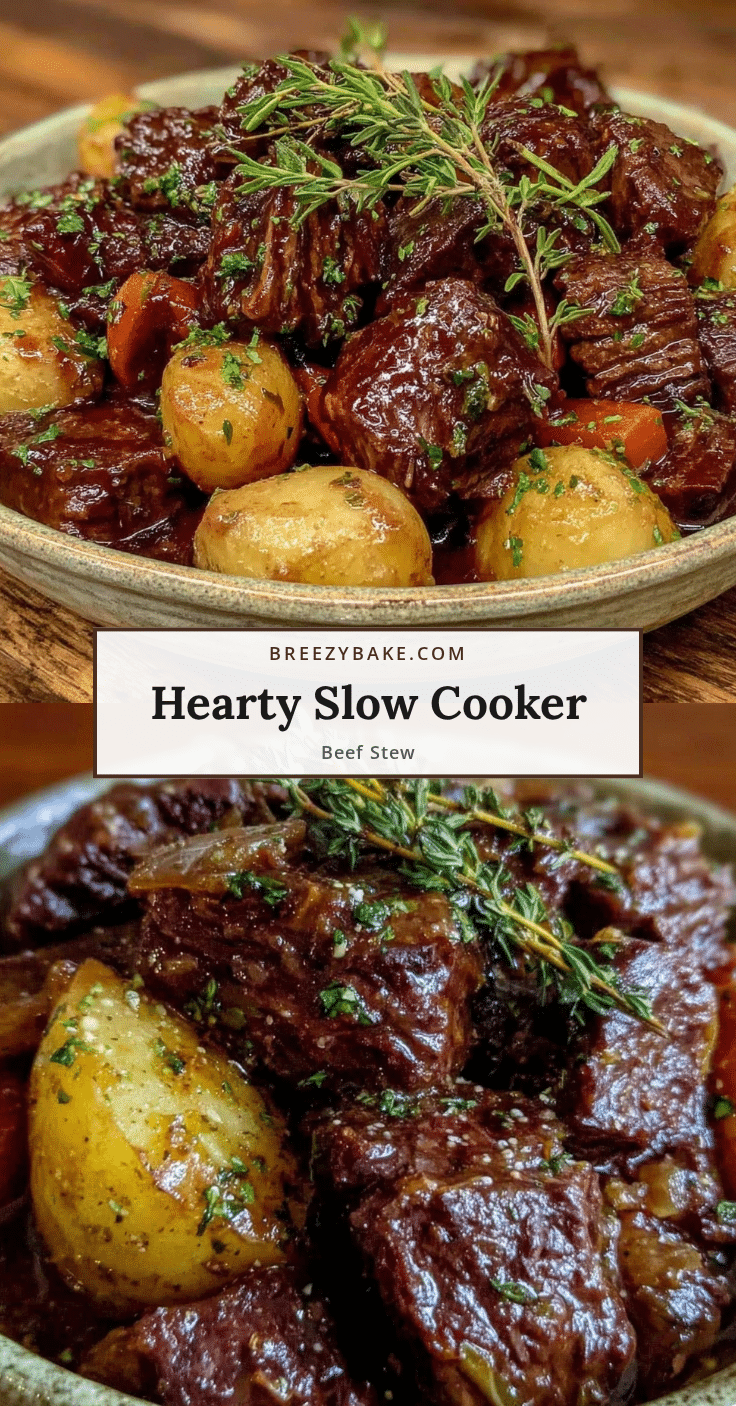 slow cooker beef stew recipe