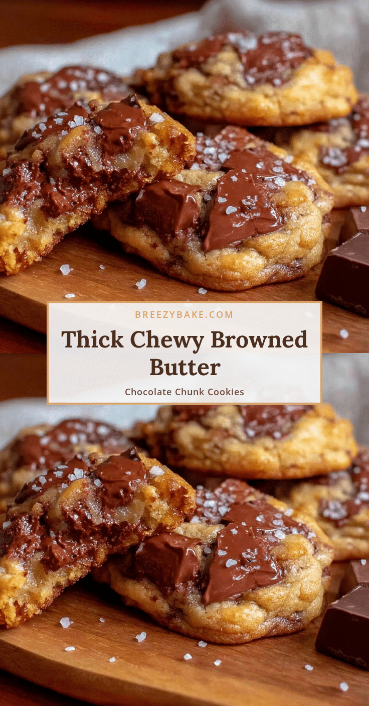 browned butter chocolate chunk cookies recipe