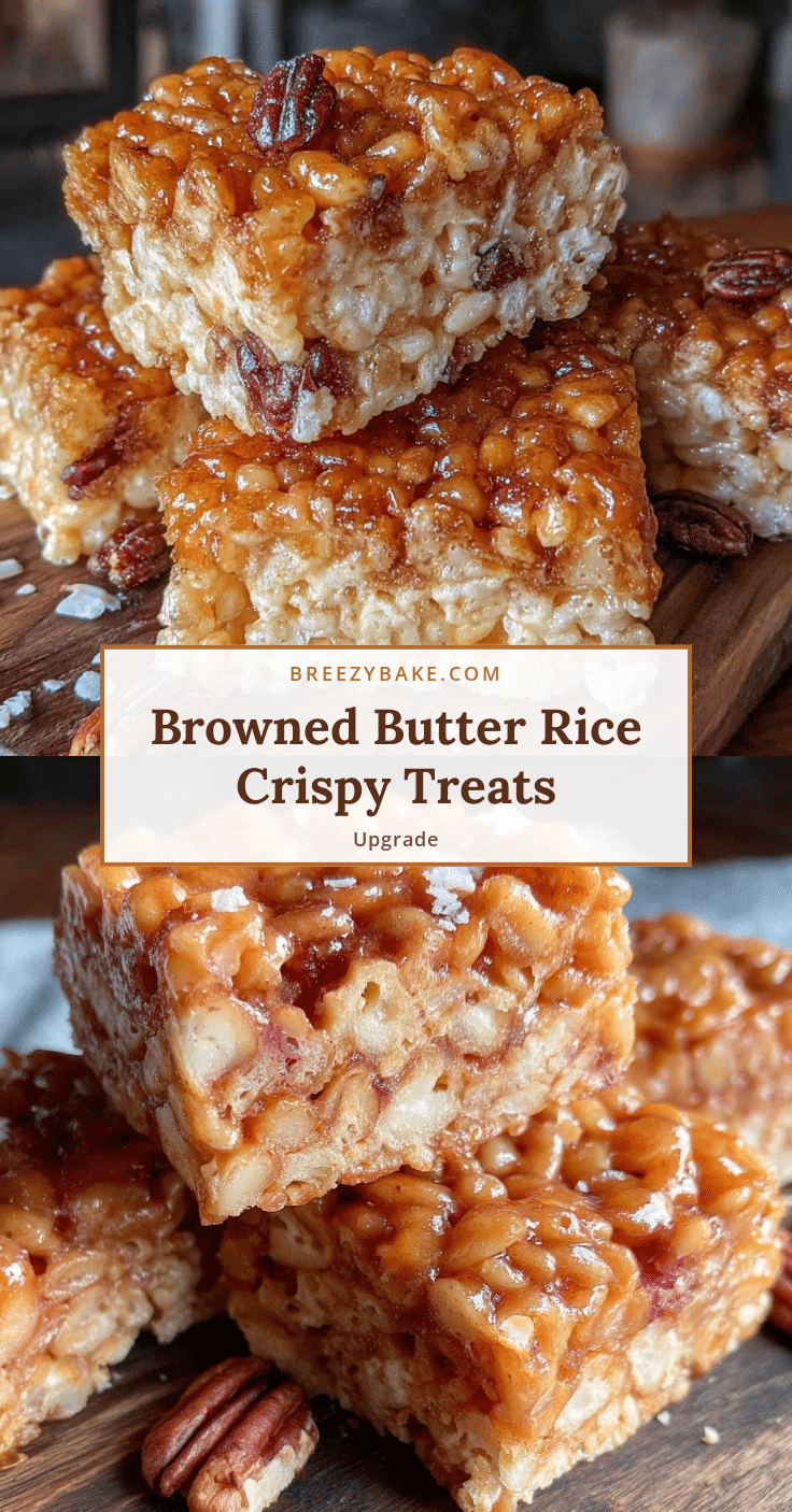 browned butter rice crispy treats recipe