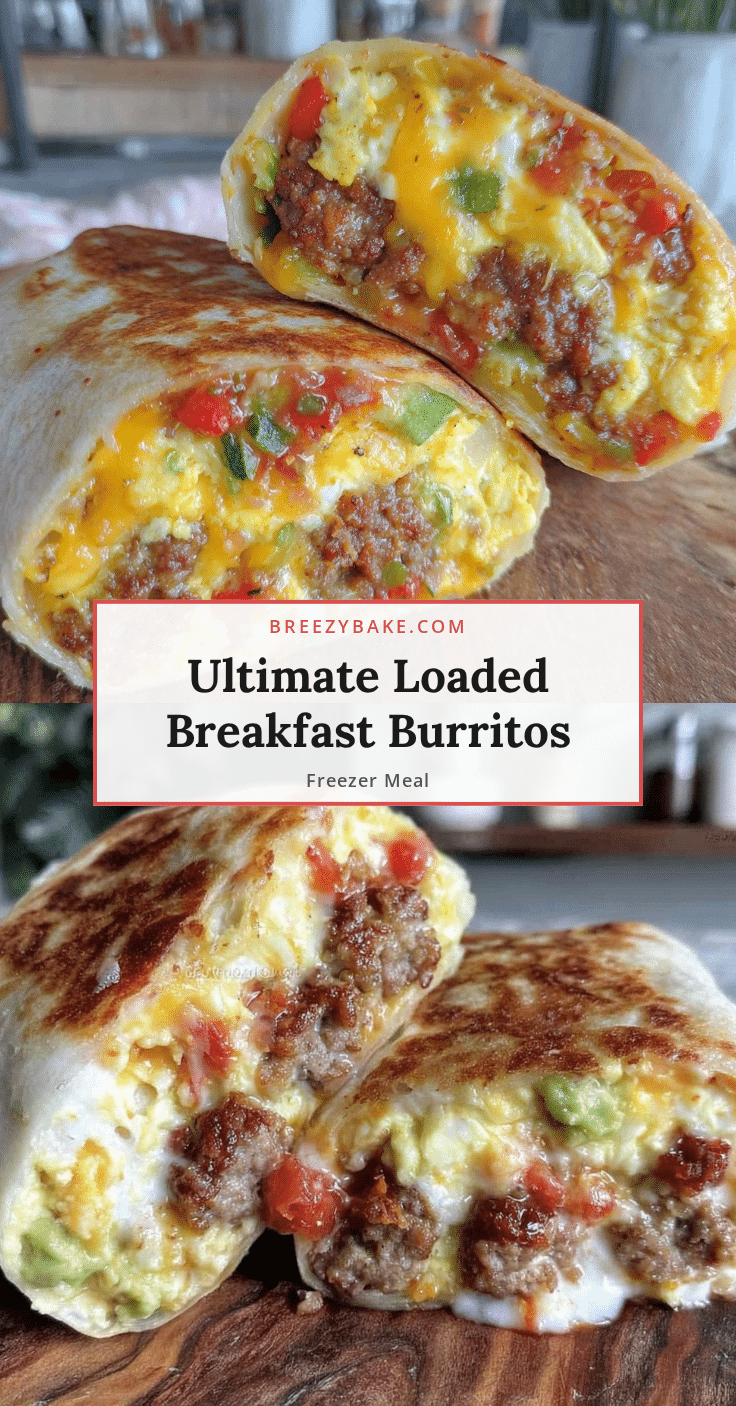 cozy loaded breakfast burritos recipe