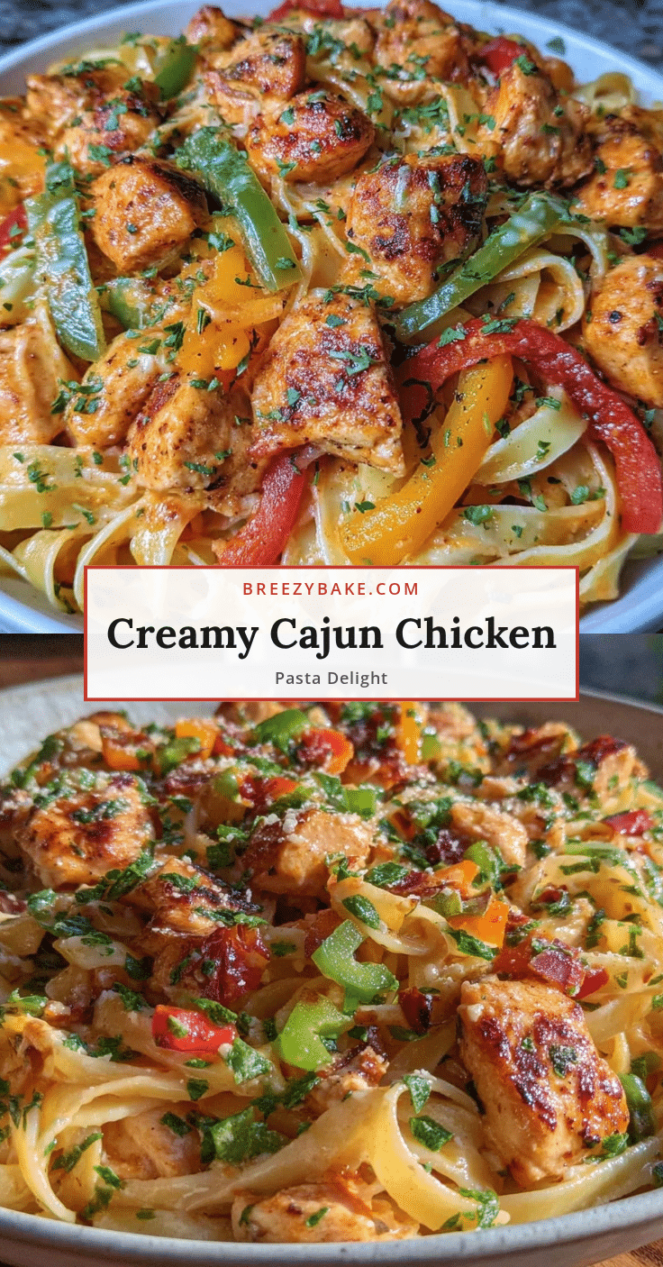 creamy cajun chicken pasta recipe
