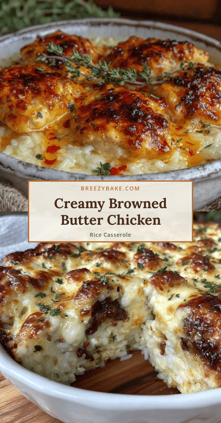 creamy chicken and rice casserole recipe