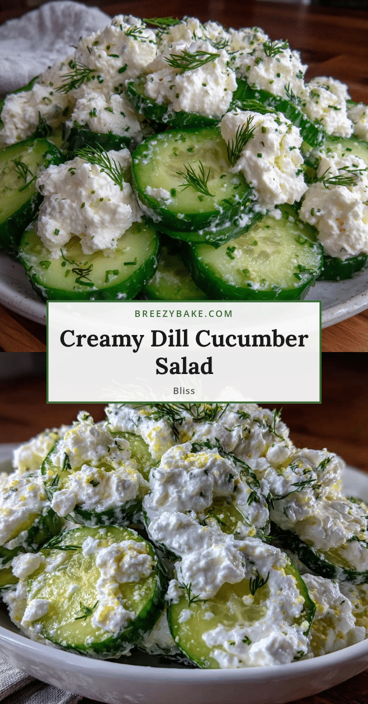 creamy cucumber salad recipe