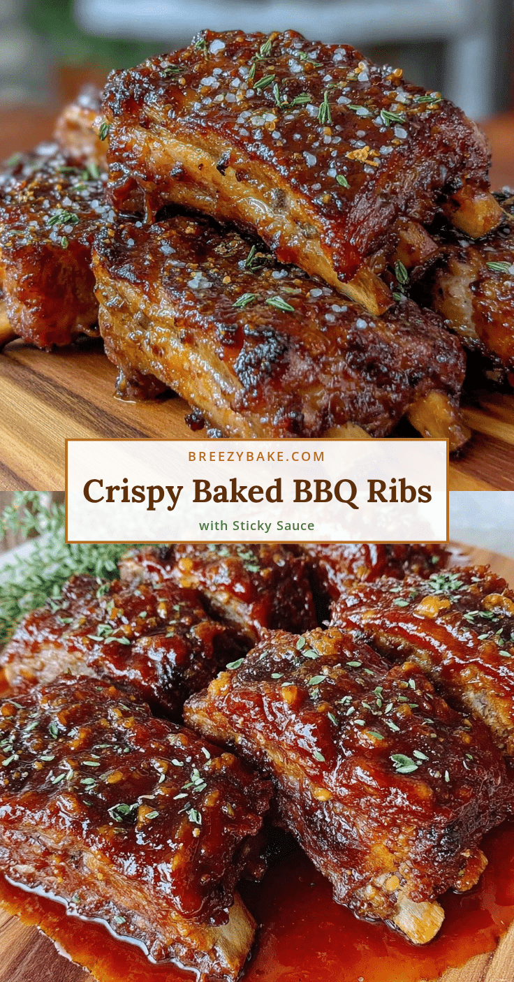 crispy baked bbq ribs recipe