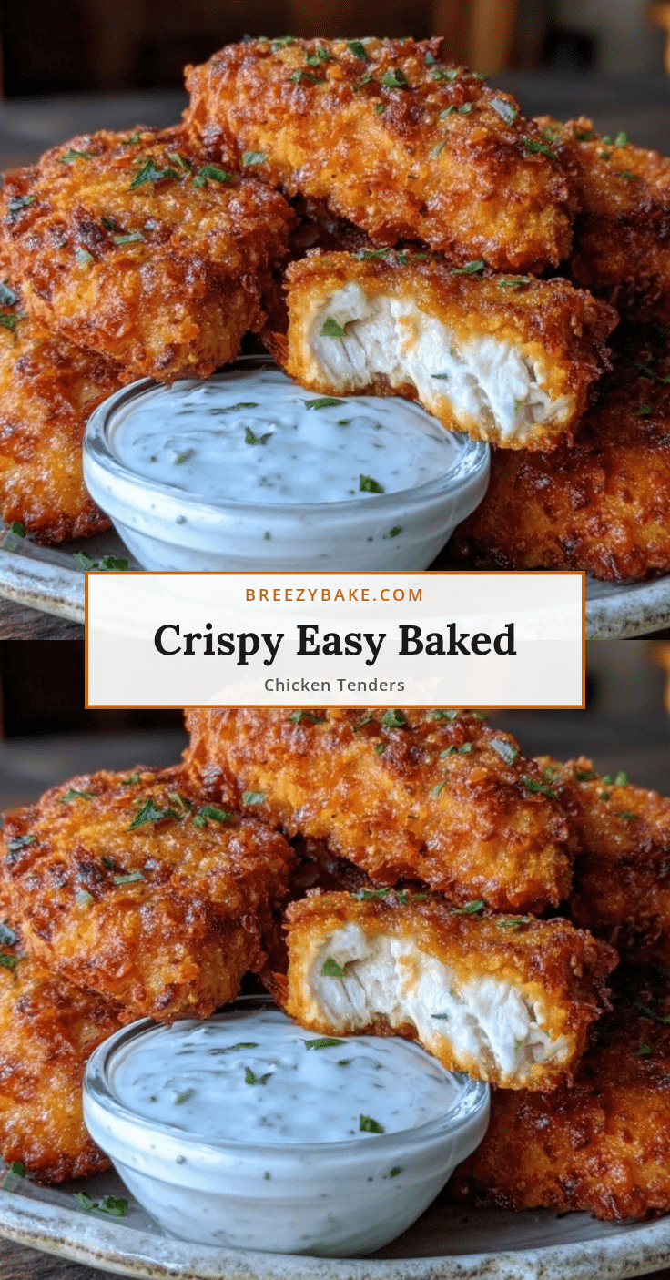 crispy baked chicken tenders recipe