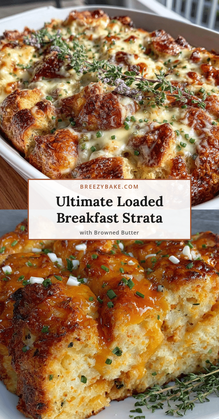 crispy loaded breakfast strata recipe