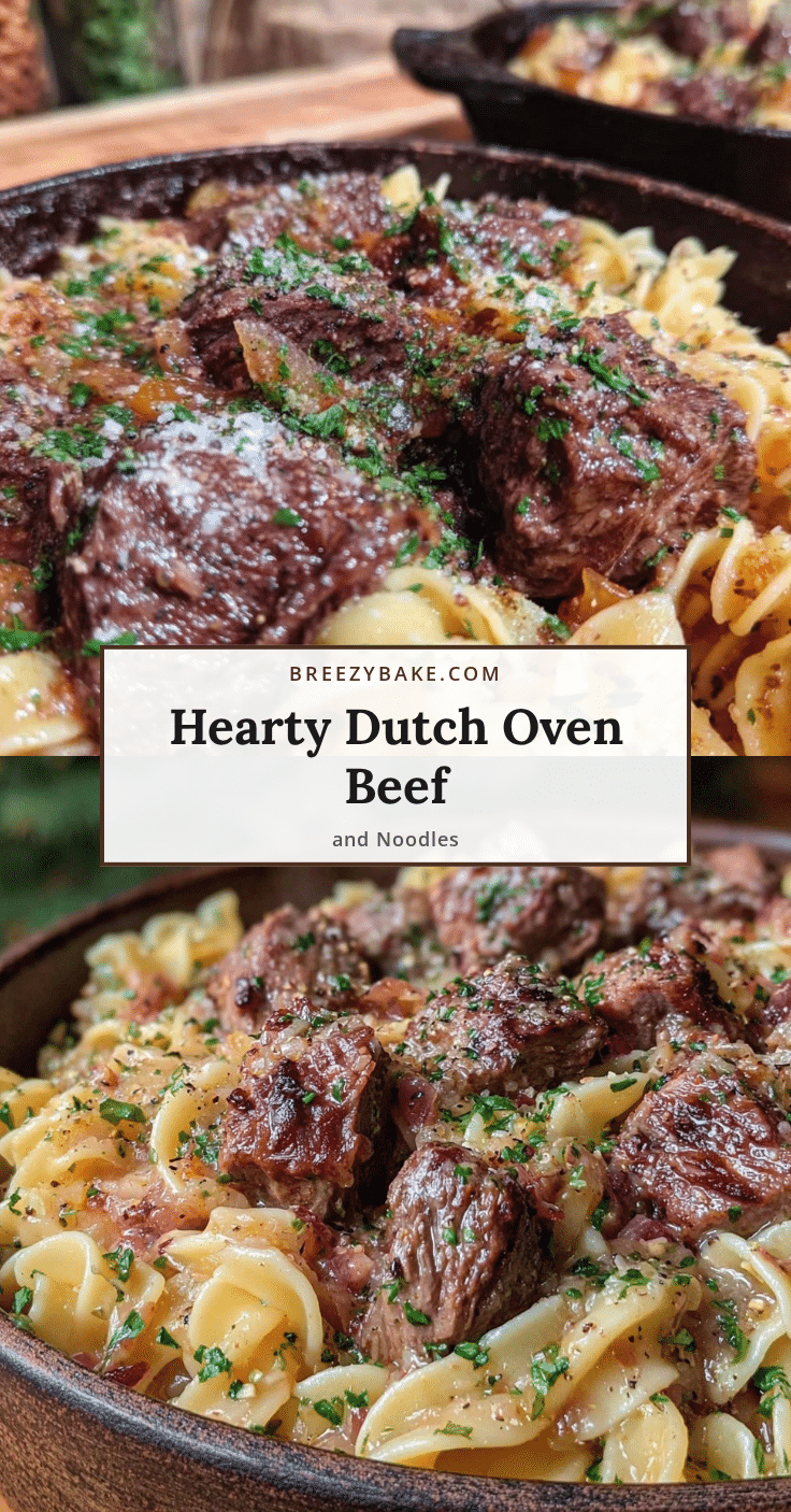 dutch oven beef and noodles recipe