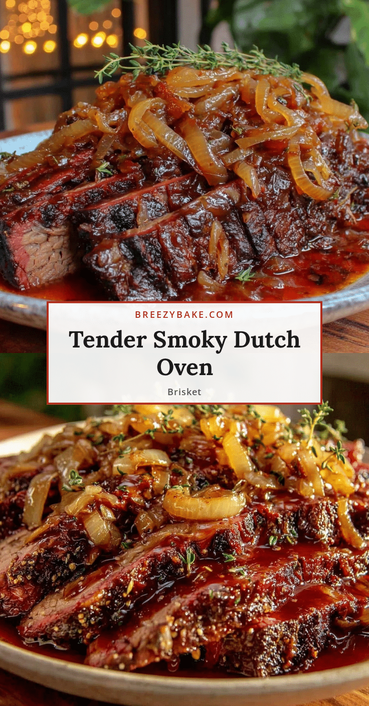 Dutch oven smoked brisket recipe