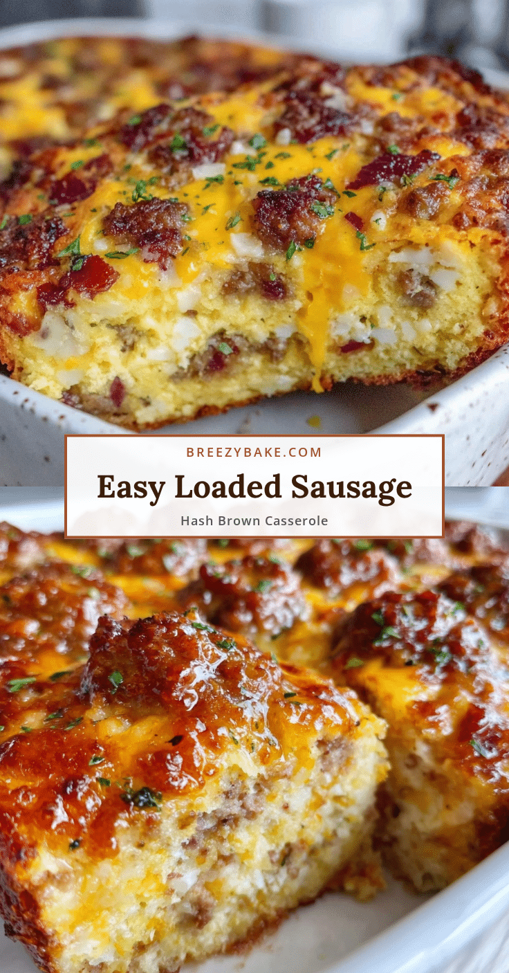 easy loaded breakfast casserole recipe
