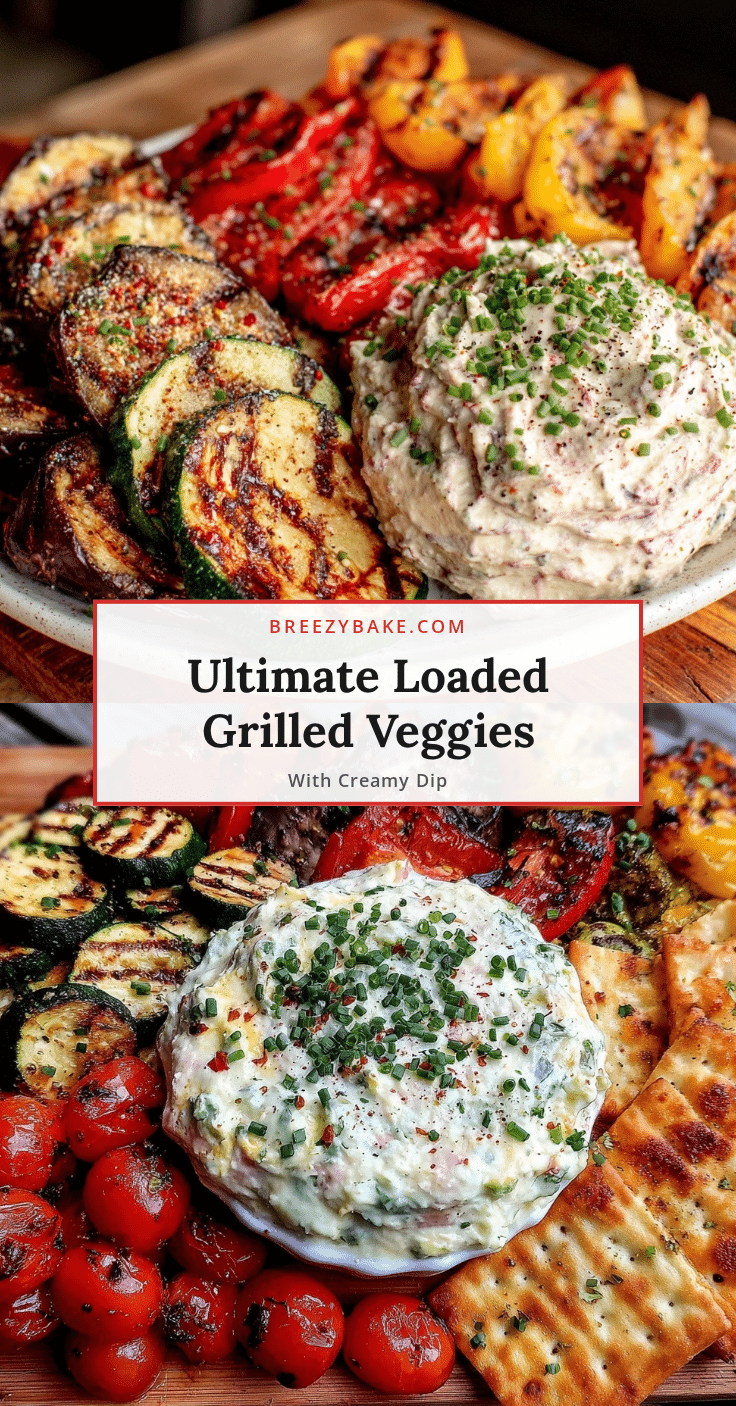 fresh loaded grilled vegetable platter recipe