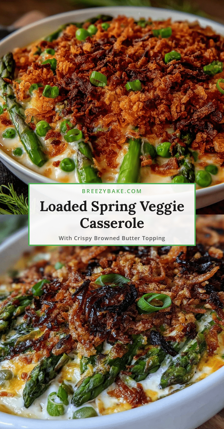 loaded spring vegetable casserole recipe