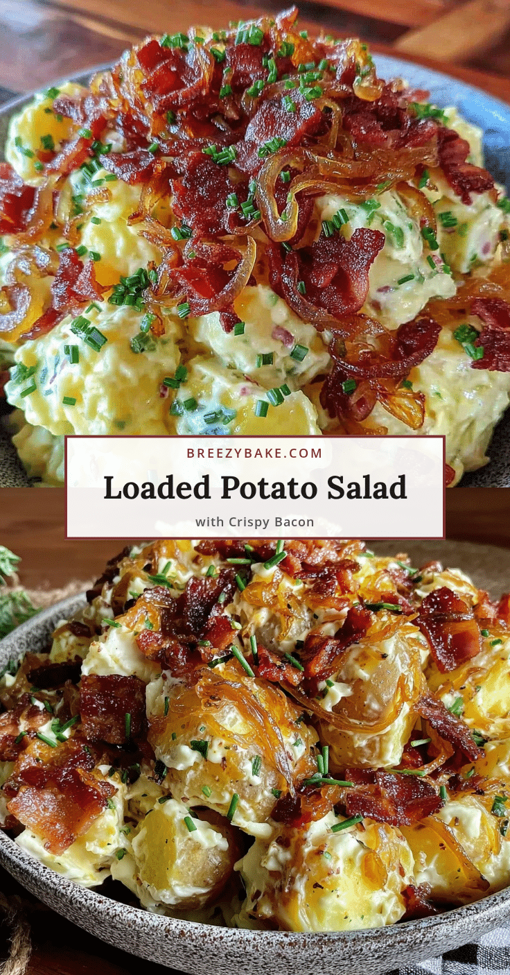 savory loaded potato salad recipe