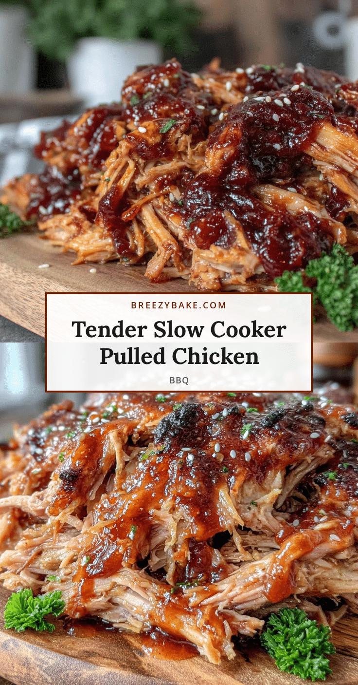 slow cooker pulled chicken recipe