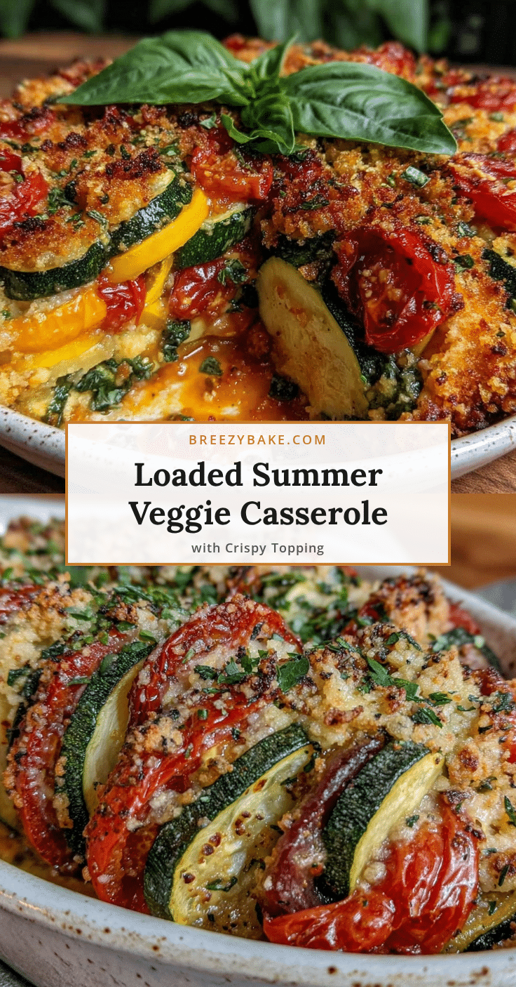 summer vegetable casserole recipe