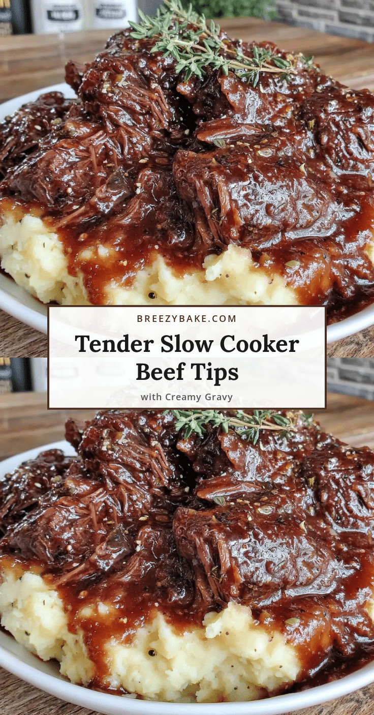 tender slow cooker beef tips recipe