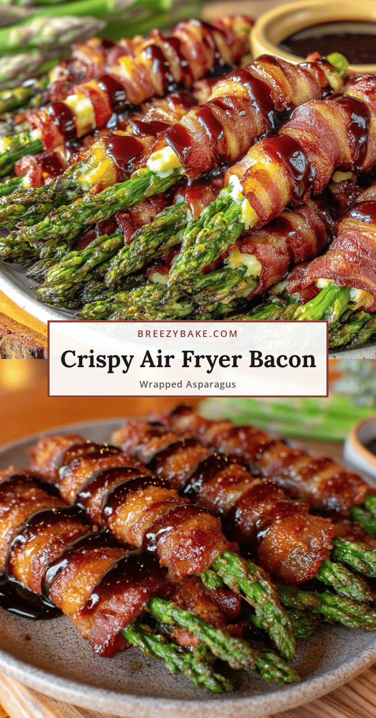 air fryer bacon wrapped asparagus bundles recipe