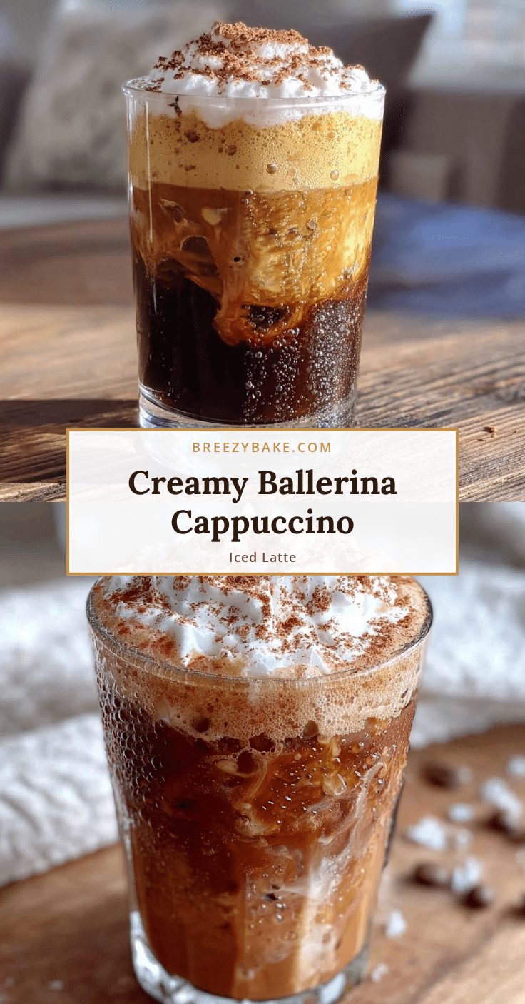 creamy ballerina cappuccino iced latte recipe