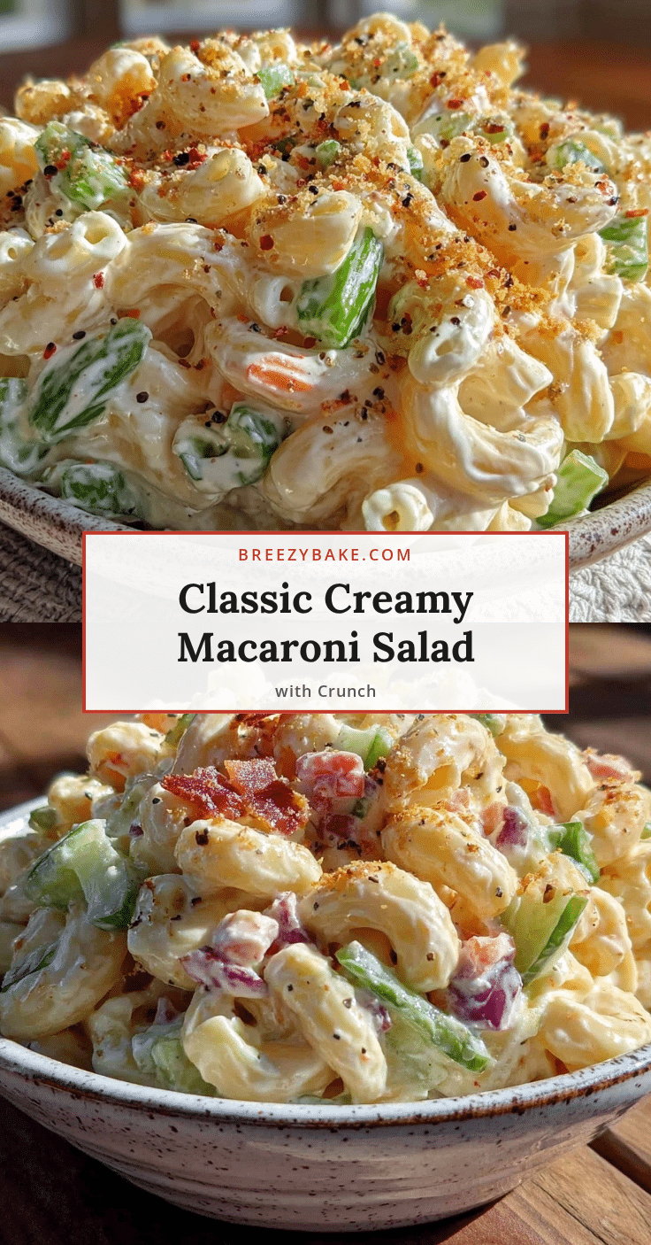 creamy classic macaroni salad recipe