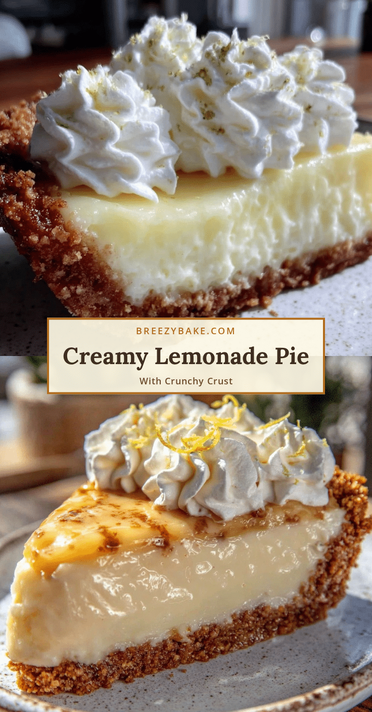 creamy lemonade pie recipe