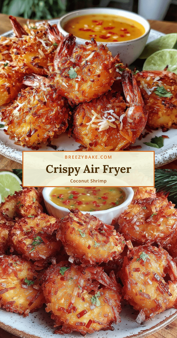 crispy air fryer coconut shrimp recipe