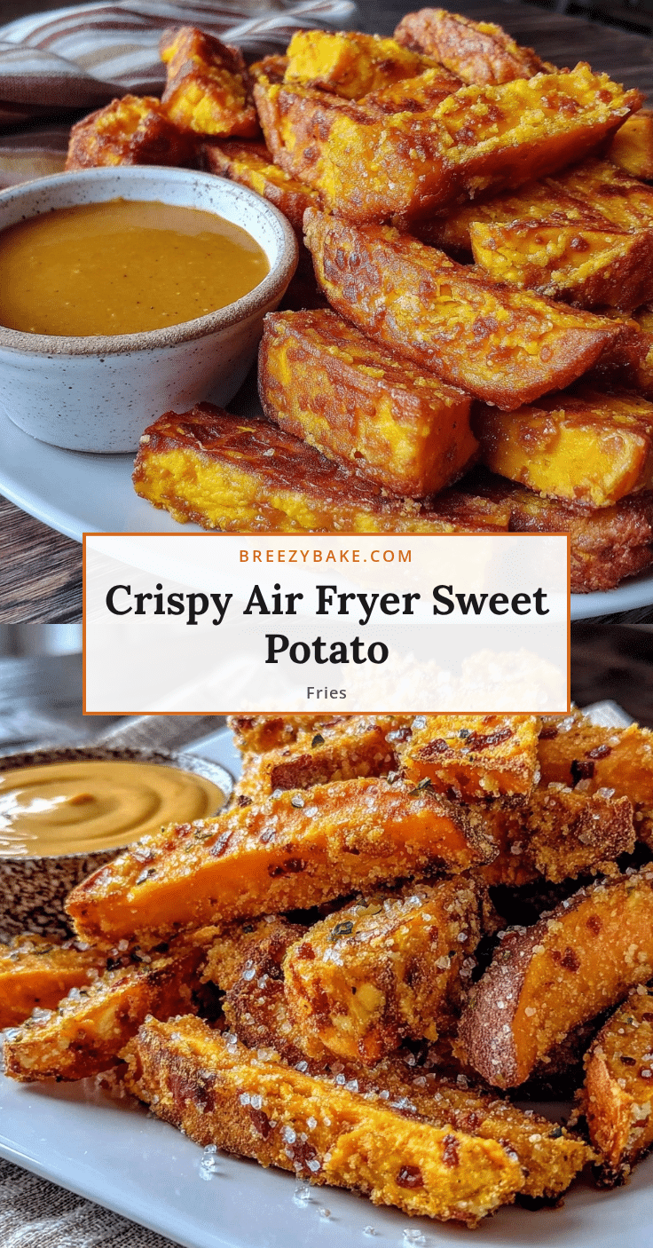 crispy air fryer sweet potato fries recipe