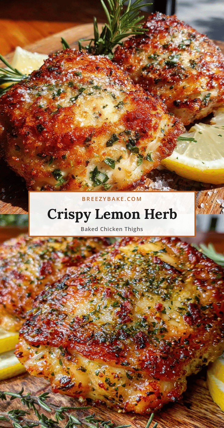 crispy baked chicken thighs recipe