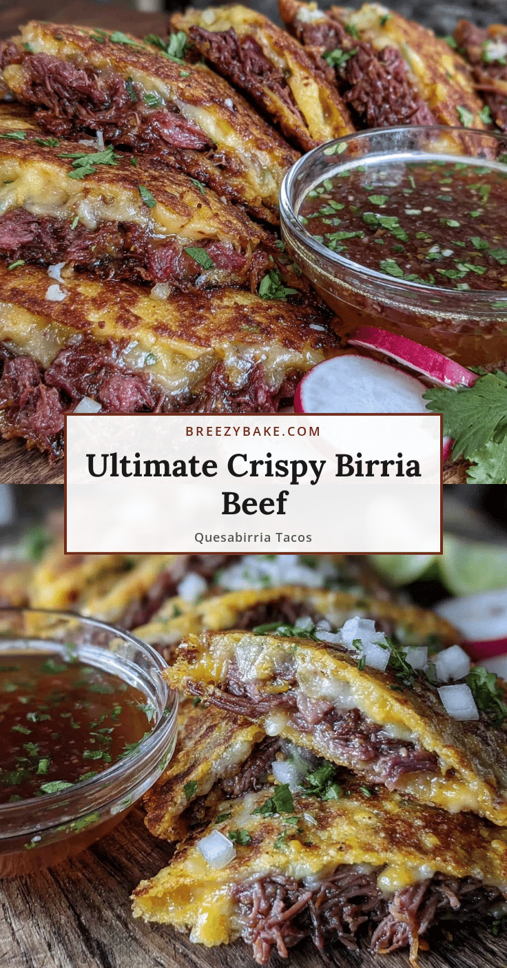 crispy birria-style beef quesabirria tacos recipe