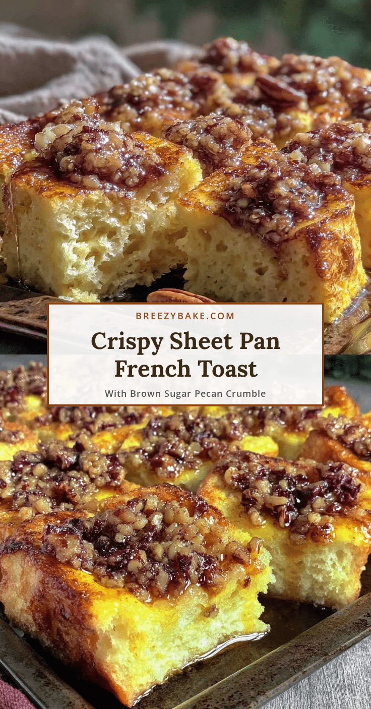 crispy sheet pan french toast recipe