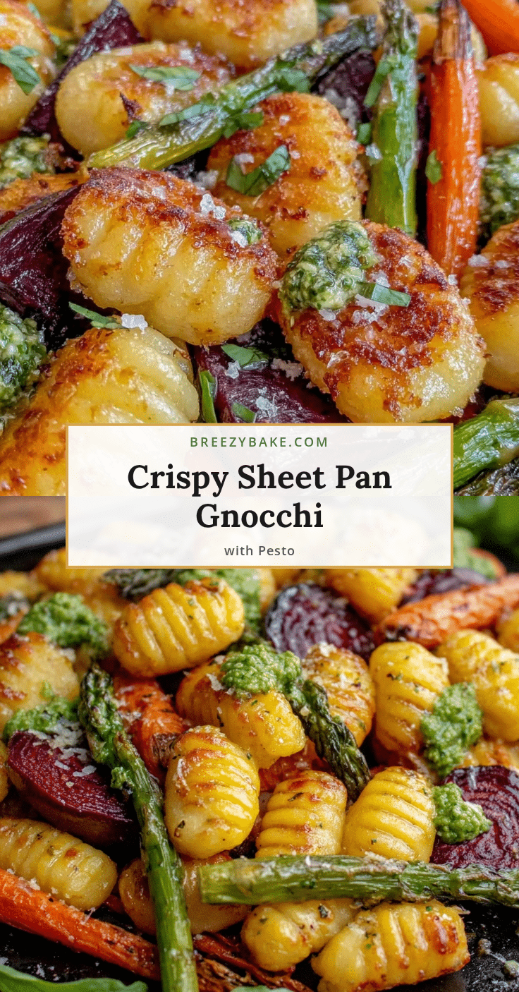 crispy sheet pan gnocchi recipe