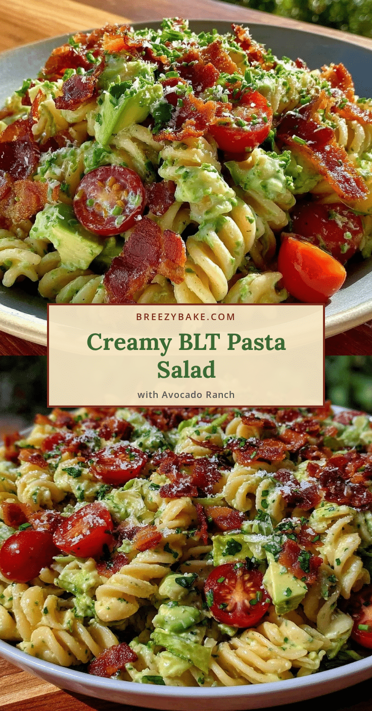 Fresh BLT Pasta Salad recipe
