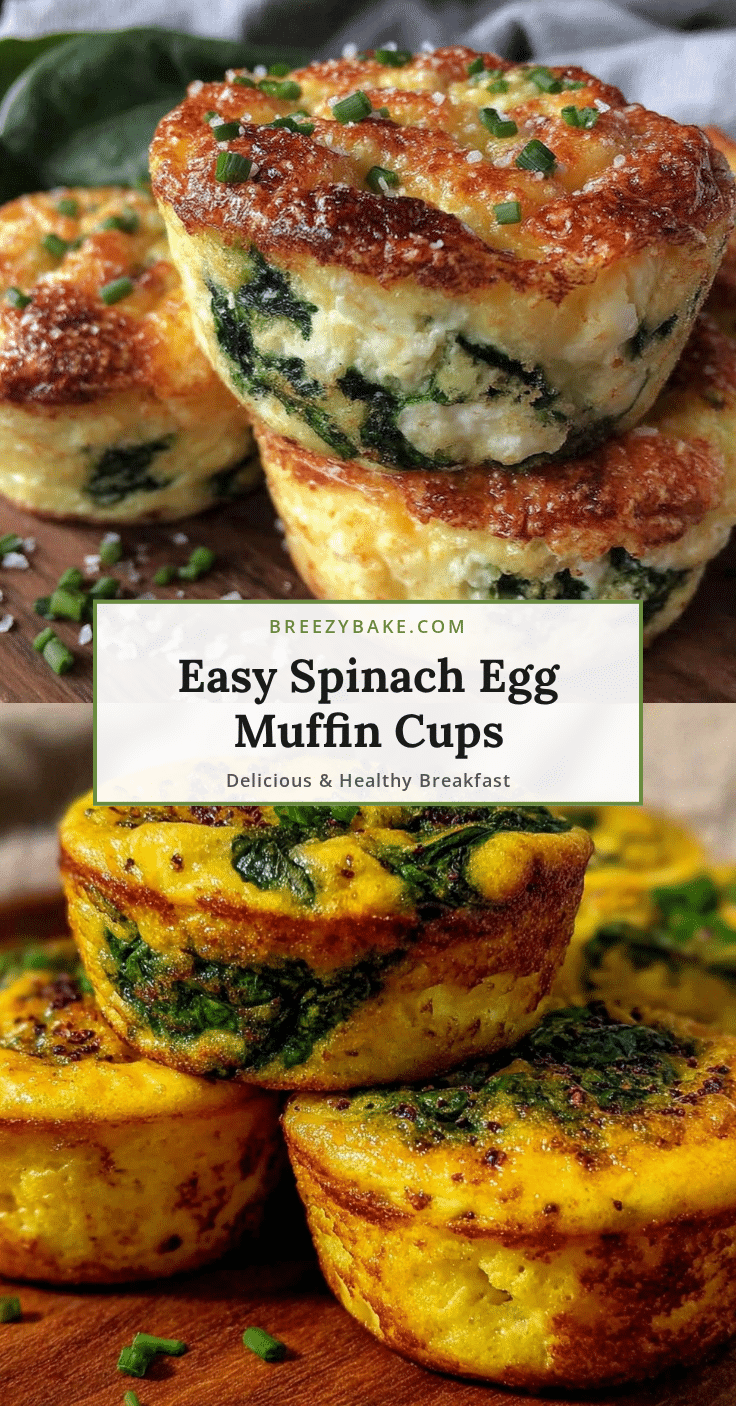 gestational diabetes spinach egg muffin cups recipe