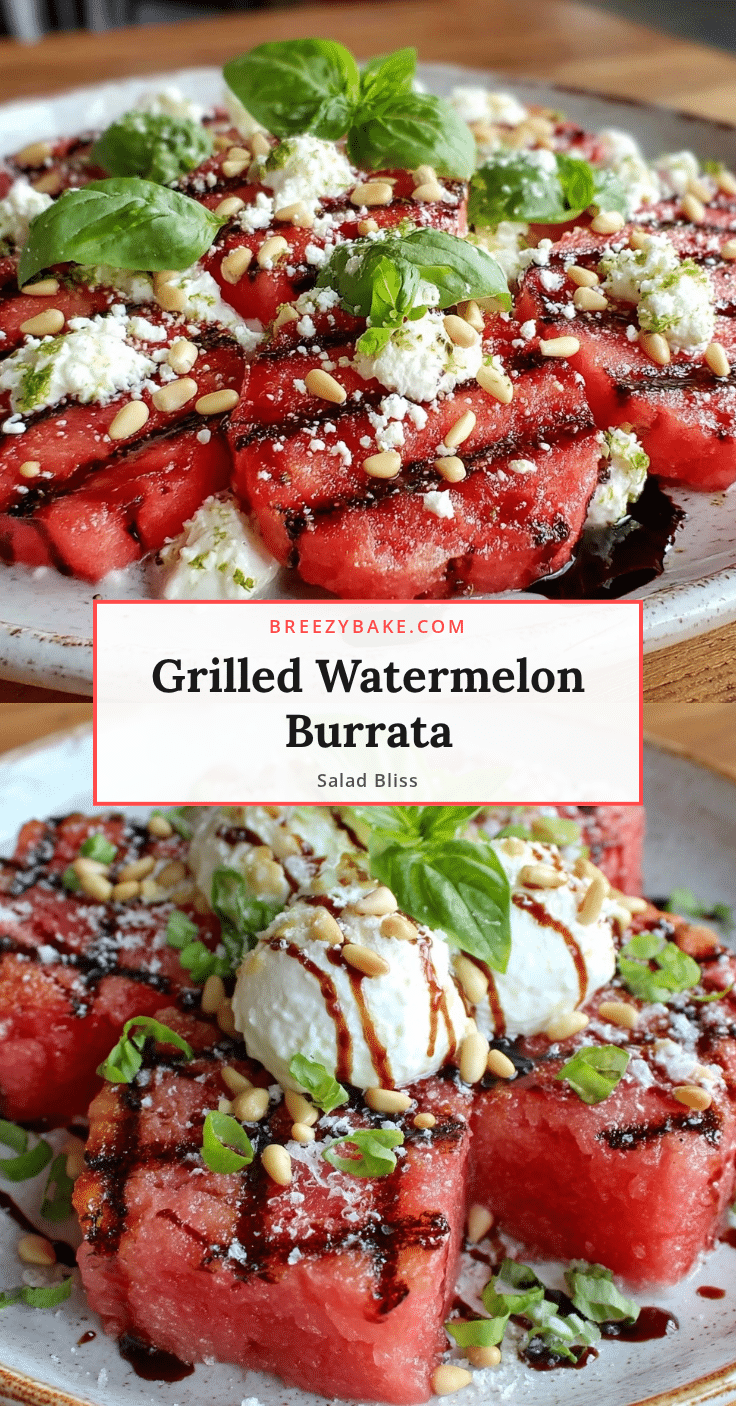 grilled watermelon and burrata salad recipe